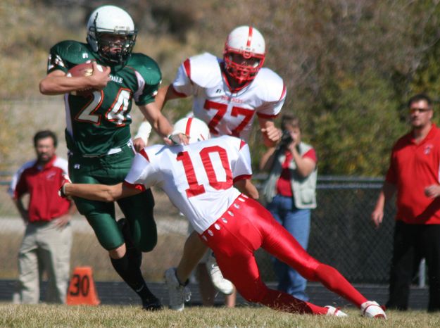 Dylan Nelson. Photo by Clint Gilchrist, Pinedale Online.