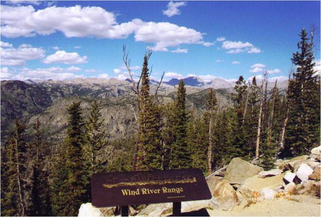 Wind River Range. Photo by Half Moon Lake Resort.