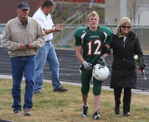 Senior Matt Meiring. Photo by Clint Gilchrist, Pinedale Online.