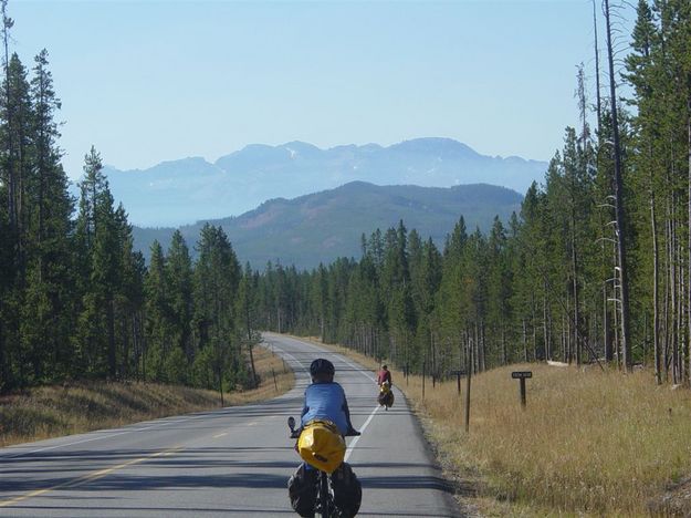 Towards the Tetons. Photo by Vogel Family.