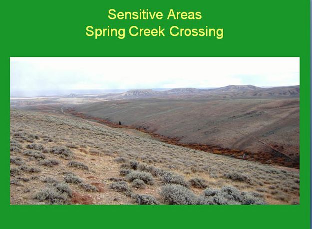 Spring Creek Crossing. Photo by Cimarex Energy Co..