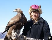 Eagle hunter 1. Photo by Cat Urbigkit, Pinedale Online.