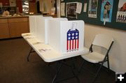 Absentee Early Voting. Photo by Dawn Ballou, Pinedale Online.