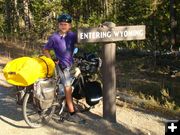 Entering Wyoming. Photo by Vogel Family.