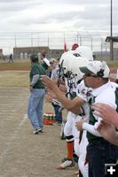 Kickoff. Photo by Jonathan Van Dyke, Pinedale Roundup.