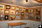 Art Show. Photo by Dawn Ballou, Pinedale Online.