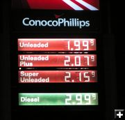 Conoco. Photo by Bob Rule, KPIN 101.1 FM.