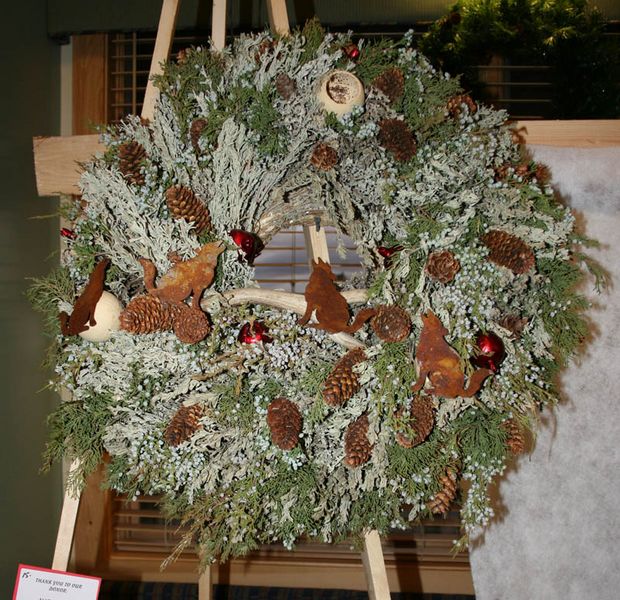 Allen Agency Wreath. Photo by Dawn Ballou, Pinedale Online.