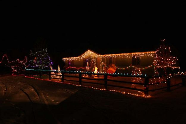 Light Garden. Photo by Dawn Ballou, Pinedale Online.