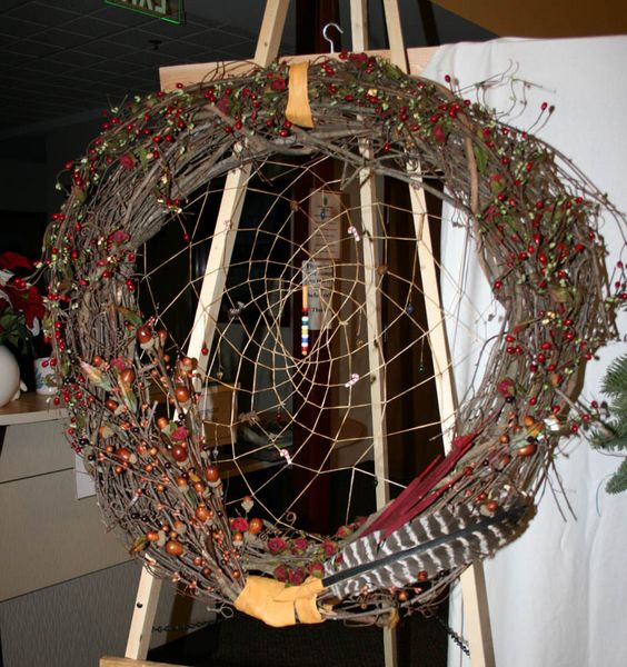 Raina Pape Wreath. Photo by Dawn Ballou, Pinedale Online.