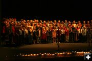 Candle Light. Photo by Pam McCulloch, Pinedale Online.