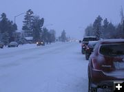 Snowy Pinedale. Photo by Bob Rule, KPIN 101.1 FM.