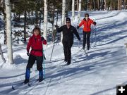 Skiing. Photo by Bob Barrett, Pinedale Ski Education Foundation.