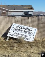 Rock Springs Humane Society. Photo by Sweetwater County Sheriff's Office.