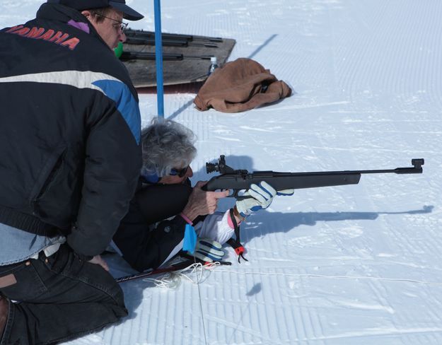 Lee Staley - Biathlon. Photo by Dave Bell.