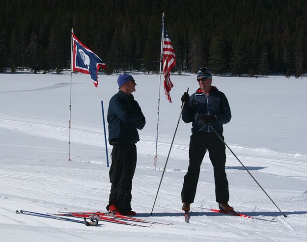 Waiting for the start. Photo by Mindi Crabb.