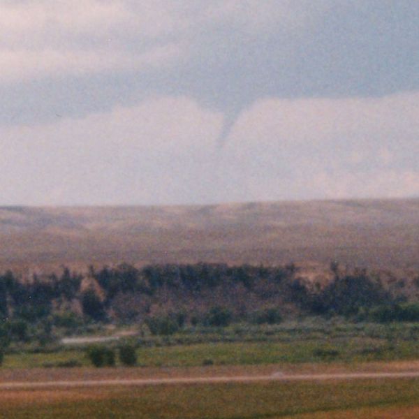 Close-up of Mesa Funnel Cloud. Photo by Chad Ripperger.