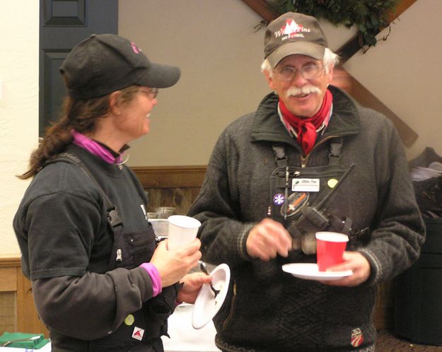 Cassy and Stuart. Photo by Bob Rule, KPIN 101.1 FM Radio.