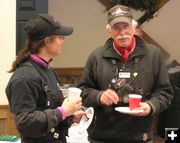 Cassy and Stuart. Photo by Bob Rule, KPIN 101.1 FM Radio.