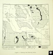 Coal Map. Photo by Dawn Ballou, Pinedale Online.