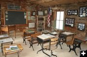 Schoolhouse. Photo by Dawn Ballou, Pinedale Online.