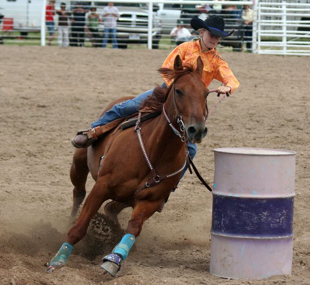 Hailey Carlson. Photo by Clint Gilchrist, Pinedale Online.