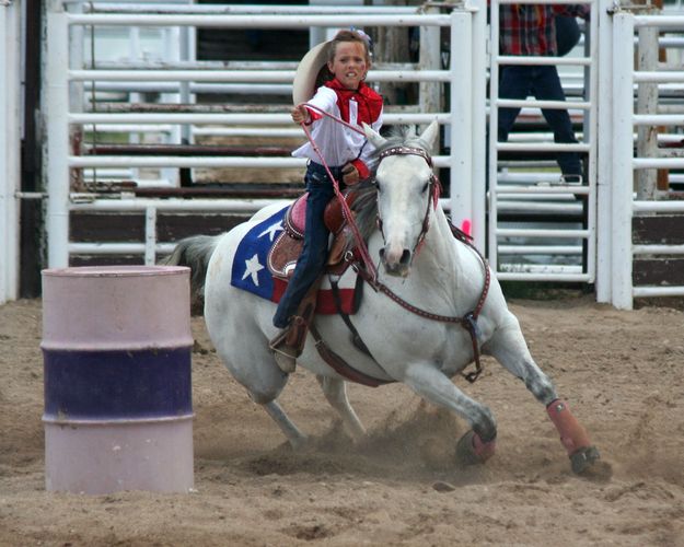 Karson Bradley. Photo by Clint Gilchrist, Pinedale Online.