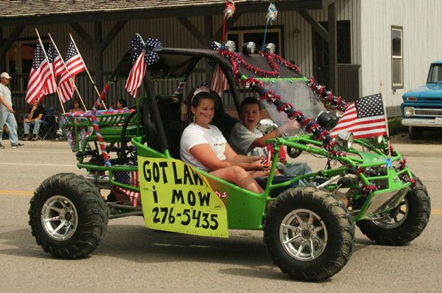 Got Lawn?. Photo by Dawn Ballou, Pinedale Online.