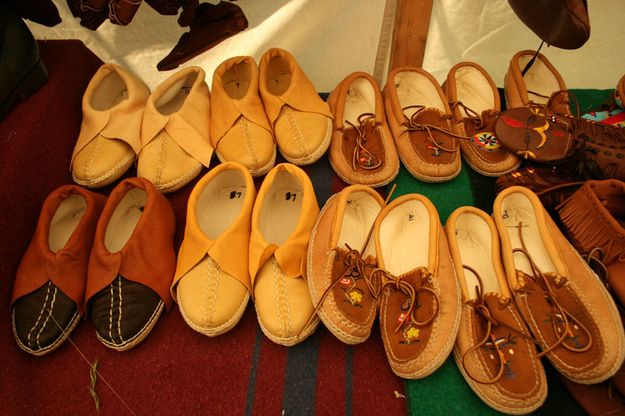 Moccasins. Photo by Dawn Ballou, Pinedale Online.