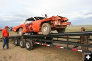 Post Race Inspection. Photo by Clint Gilchrist, Pinedale Online.