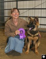 Dari & Diesel . Photo by Pam McCulloch, Pinedale Online.