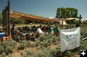 Children's Activities. Photo by Dawn Ballou, Pinedale Online.