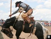 Jim Hill's ride. Photo by Dawn Ballou, Pinedale Online.