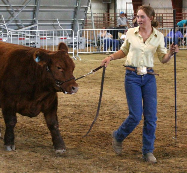 Laney Johnston. Photo by Clint Gilchrist, Pinedale Online.