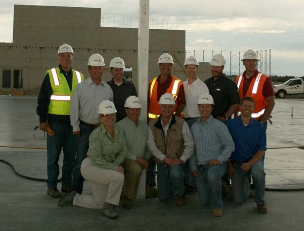 Construction Team. Photo by Dawn Ballou, Pinedale Online.