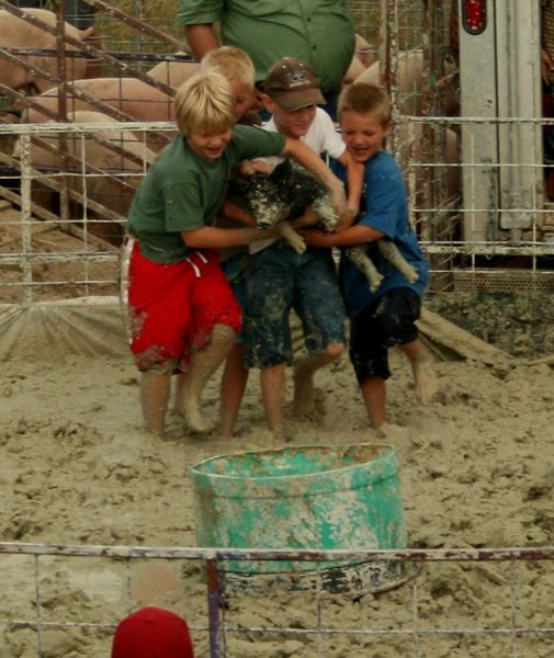 Little Tough Guys. Photo by Dawn Ballou, Pinedale Online.