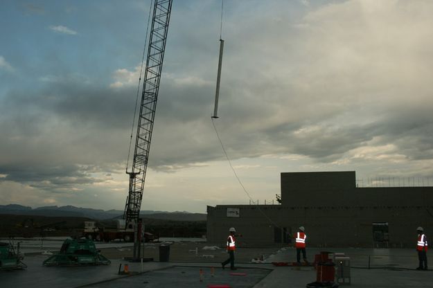 Moving Beam. Photo by Dawn Ballou, Pinedale Online.