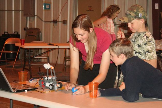 Programming. Photo by Dawn Ballou, Pinedale Online.