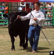 Tyler Owens. Photo by Clint Gilchrist, Pinedale Online.