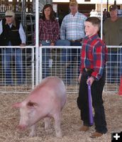 Wyatt Kramer. Photo by Clint Gilchrist, Pinedale Online.