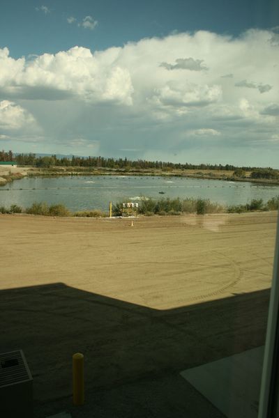 Sewer Lagoons. Photo by Dawn Ballou, Pinedale Online.