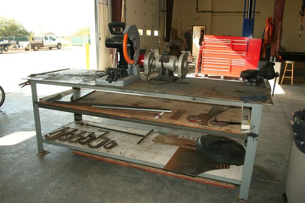 Workbench. Photo by Dawn Ballou, Pinedale Online.