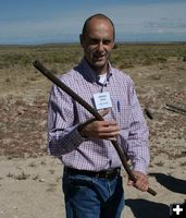 Old Rifle Stock. Photo by Dawn Ballou, Pinedale Online.