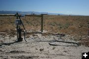 Water well. Photo by Dawn Ballou, Pinedale Online.