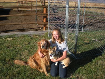 Brookely Schamber. Photo by Robin Schamber, Sublette County 4-H.