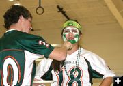 Face Painting. Photo by Pam McCulloch, Pinedale Online.