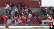 Cheerleaders. Photo by Dawn Ballou, Pinedale Online.