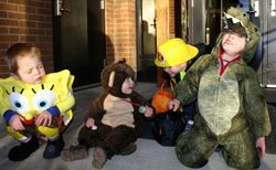 Candid Costumes. Photo by Samantha Abernethy, Pinedale Roundup.