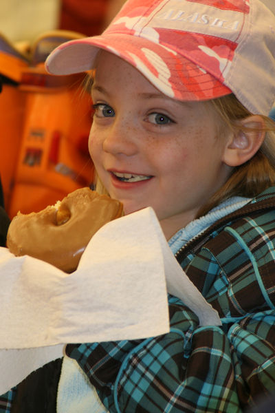 Doughnuts. Photo by Pam McCulloch, Pinedale Online.