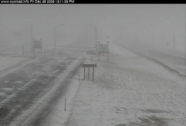 Laramie gate. Photo by Wyoming Department of Transportation.